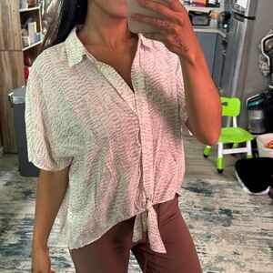 Nine West Beach Blouse